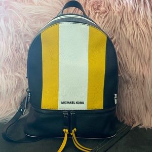 Color Block Michael Kors Backpack